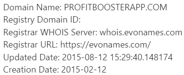 Profit Booster registration